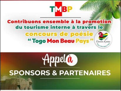Appel aux Sponsors et Partenaires pour le Concours de Poésie « Togo Mon Beau Pays » 2025